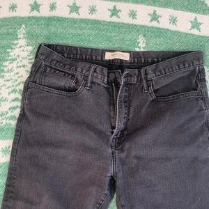 black wide leg gap jeans